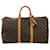 Louis Vuitton Keepall Monogram Brown 50 Cuir Toile Marron  ref.1330423