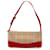 Burberry Brown Haymarket Check Shoulder Bag Beige Cloth Cloth  ref.1330459