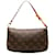 Louis Vuitton Brown Monogram Pochette Accessoires Leather Cloth  ref.1330462