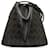 Bottega Veneta Black Intrecciato Mini Knot Bucket Bag Leather Pony-style calfskin  ref.1330497