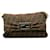 Fendi Brown Zucca Mia Flap Crossbody Bag Cloth Cloth  ref.1330499