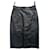Autre Marque AW2001 Ruffo research by Sophia Kokosalaki vintage black leather midi skirt  ref.1330544