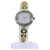 GUCCI Bezel 6 Metallic Color Watches Gold Silver Multicolor Auth am5958 Silvery Multiple colors Golden  ref.1330677
