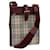 BURBERRY Nova Check Shoulder Bag Canvas Beige Auth yk11620 Cloth  ref.1330682