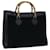 GUCCI Bamboo Tote Bag Suede Black 002 1186 0259 auth 70187  ref.1330709