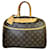 Louis Vuitton Deauville Brown Cloth  ref.1330840