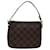Louis Vuitton Trousse Makeup Brown Cloth  ref.1330919