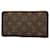 Louis Vuitton Zippy Wallet Brown Cloth  ref.1330936