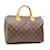 Louis Vuitton Speedy 30 Brown Cloth  ref.1331090