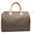Louis Vuitton Speedy 30 Brown Cloth  ref.1331091