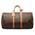 Louis Vuitton Keepall 55 Brown Cloth  ref.1331175