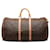 Louis Vuitton Keepall Bandoulière 55 Brown Cloth  ref.1331176