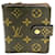 Louis Vuitton Portefeuille viennois Brown Cloth  ref.1331193