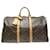 Louis Vuitton Keepall 50 Marrone Tela  ref.1331216