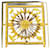 Hermès Carré 90 Yellow Silk  ref.1331403