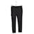 Fendi Straight pants in cotton Black  ref.1331475