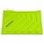 Autre Marque Carta Balenciaga in pelle verde neon / portamonete  ref.1331546