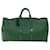 Louis Vuitton Keepall 55 Green Leather  ref.1331586