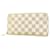Louis Vuitton Portefeuille zippy White Cloth  ref.1331805