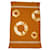 Hermès beach towel Orange Cotton  ref.1331952