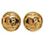 Timeless Chanel COCO Mark Dourado Banhado a ouro  ref.1331978