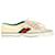 gucci 1977 Tennis Low Top Sneakers in Cream Canvas White Cloth  ref.1332012