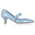 Prada Pointed Toe Pumps in Blue Leather  ref.1332075