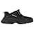 Balenciaga Triple S Sneakers in Black Polyurethane  Plastic  ref.1332078