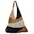 M Missoni Woven Colour Block Tote Bag In Brown Raffia  ref.1332087