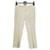 ISABEL MARANT  Trousers T.fr 36 cotton Cream  ref.1332200