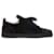 Christian Louboutin Louis Junior Spike Sneakers in Black Suede   ref.1332217