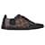 Louis Vuitton Slalom Low Top Sneakers in Brown Monogram Canvas  Cloth  ref.1332219