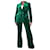 Etro Green velvet two-piece suit set - size UK 14/18 Cotton  ref.1332292