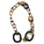 Hermès brown 2006 Isidore horn necklace  ref.1332299