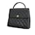 Timeless Chanel Matelassé Black Leather  ref.1332408