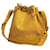 Noe Louis Vuitton Petit Noé Yellow Leather  ref.1332416