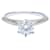 Tiffany & Co Solitaire Silvery Platinum  ref.1332422