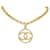 Timeless Chanel COCO Mark Dourado Banhado a ouro  ref.1332642