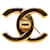Timeless Chanel COCO Mark Dorado Chapado en oro  ref.1332654