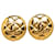 Timeless Chanel COCO Mark Dourado Banhado a ouro  ref.1332683