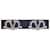 Valentino Garavani V logo Silvery Metal  ref.1332722