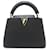 Louis Vuitton Black Taurillon Mini Capucines Leather Pony-style calfskin  ref.1332776