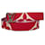Louis Vuitton Red Monogram Giant Iconic Reversible Belt Cloth  ref.1332778