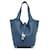 Hermès Blue Clemence Picotin Lock 18 Leather Pony-style calfskin  ref.1332808