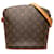 Louis Vuitton Brown Monogram Drouot Cuir Toile Marron  ref.1332812