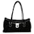 Prada Black Soft Calf and Tessuto Easy Shoulder Bag Nylon Cloth  ref.1332829