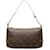 Louis Vuitton Brown Monogram Pochette Accessoires Leather Cloth  ref.1332837