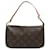 Louis Vuitton Brown Monogram Pochette Accessoires Leather Cloth  ref.1332840
