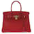Hermès Red Togo Birkin 30 Leather Pony-style calfskin  ref.1332842