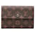 Louis Vuitton Porte Tresor Etui Papier Geldbörse Canvas Lange Geldbörse M61202 in guter Kondition Leinwand  ref.1332987
